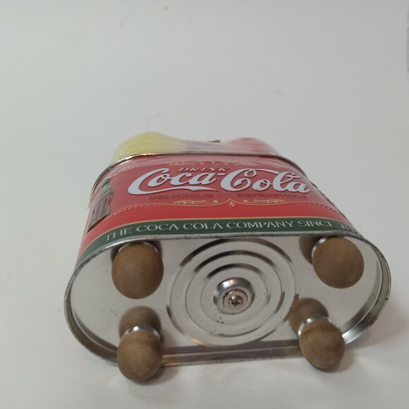 Vintage Coca Cola Ketchup Mustard Retro Diner Restaurant Tin Condiment Holder - Picture 8 of 13